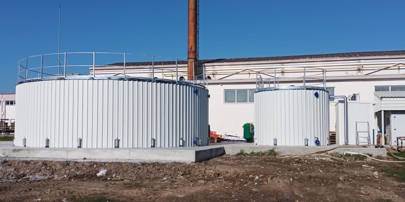 izolasyonlu cıvatali silindirik tanklar İzolasyonlu cıvatalı silindirik tanklar